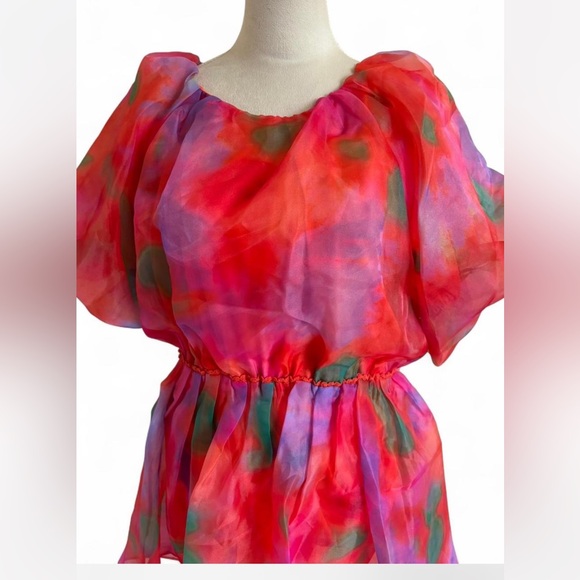 Floral Mini Dress - Picture 5 of 7